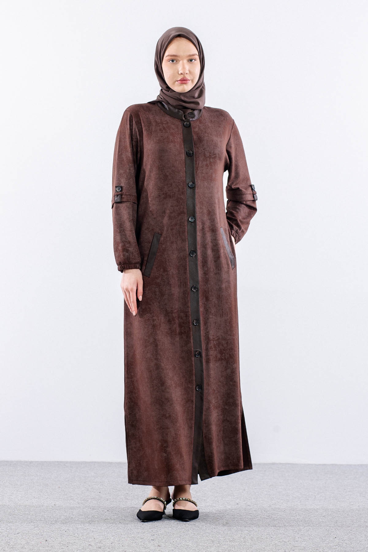 2701 Ferace 44-50 - Kahve - 2