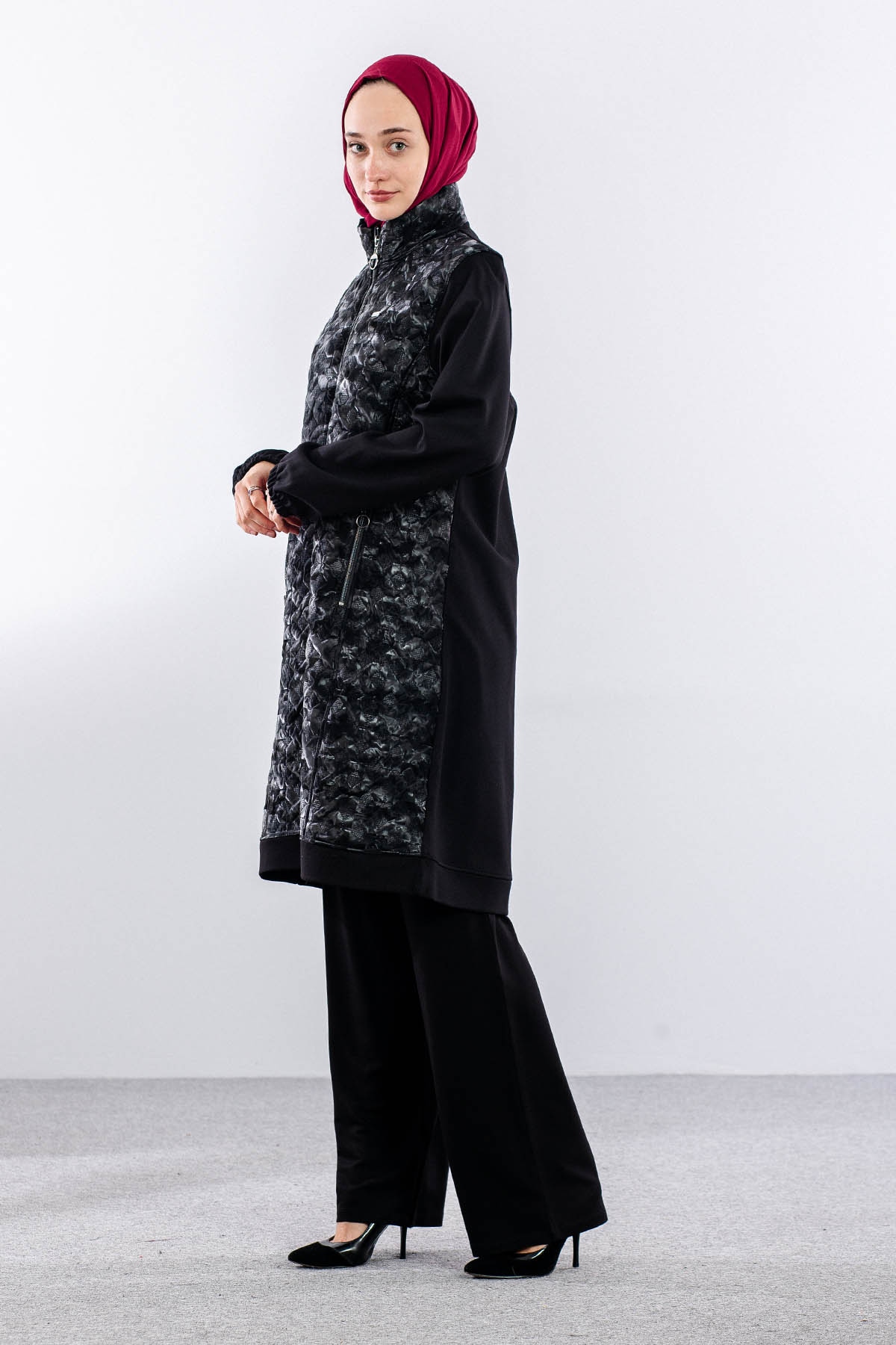 2706 Ceket 44-50 - Siyah - 2