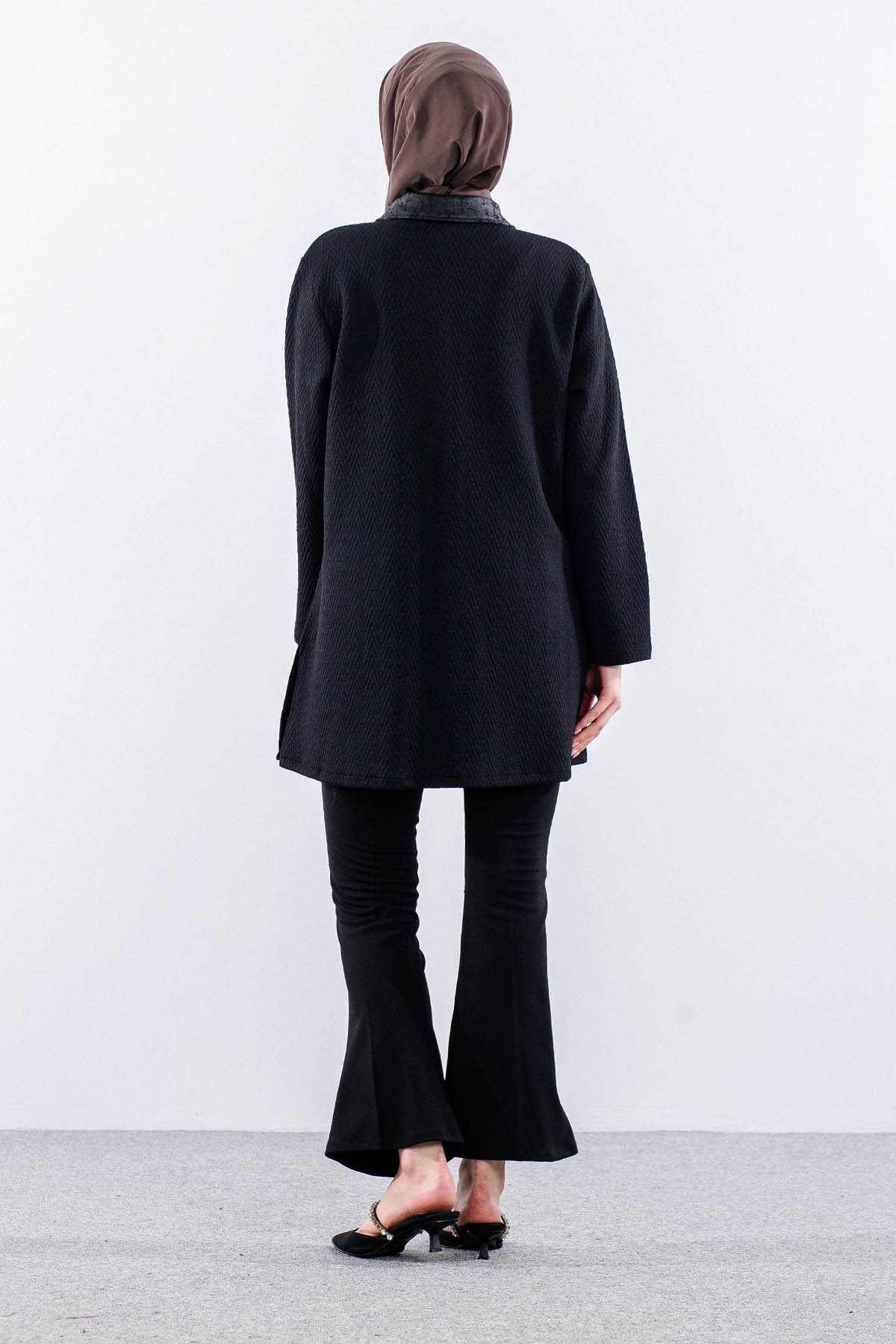 2707 Ceket 1-4 - Siyah - 5