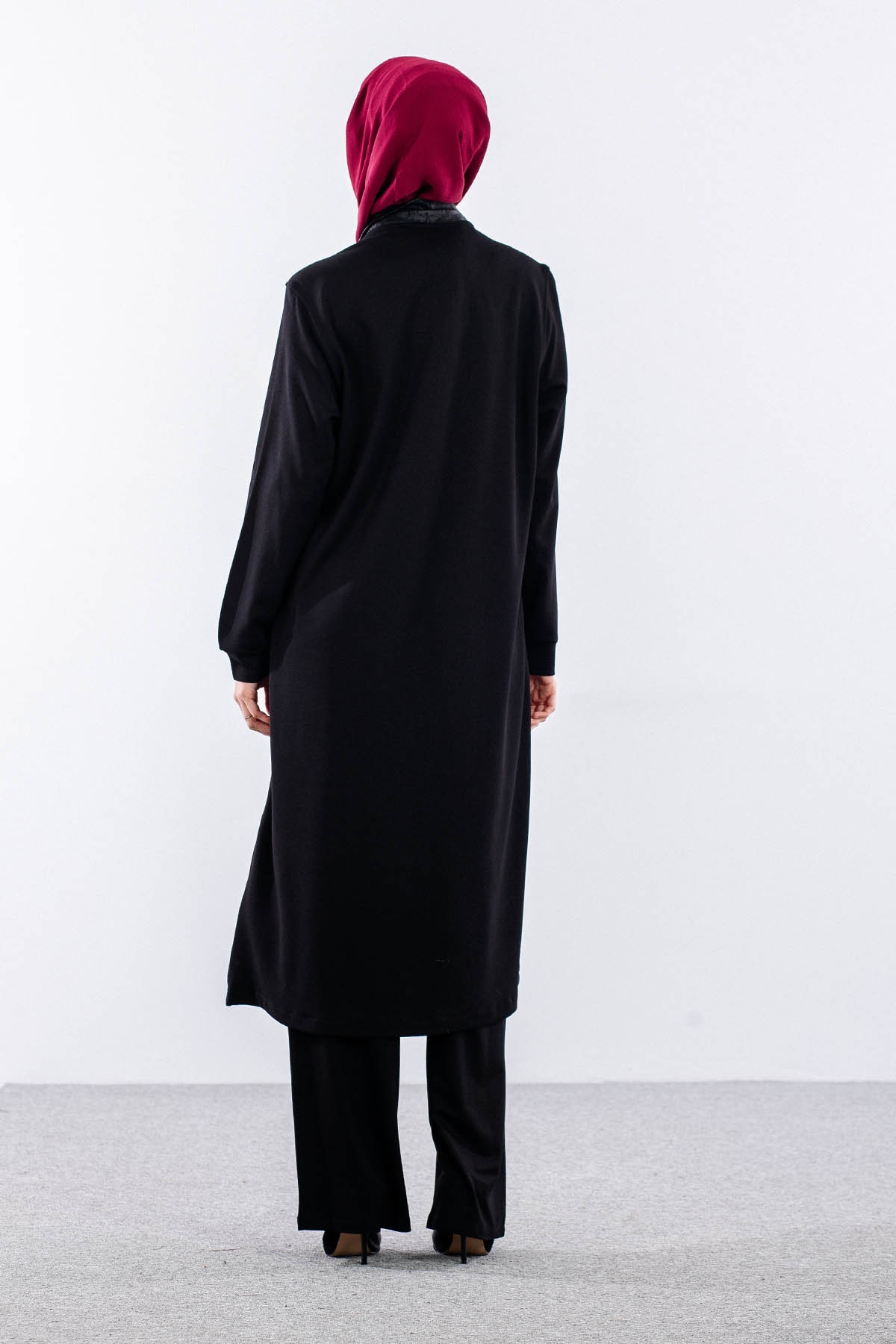 2710  Ceket Kaban 44-50 - Siyah - 5