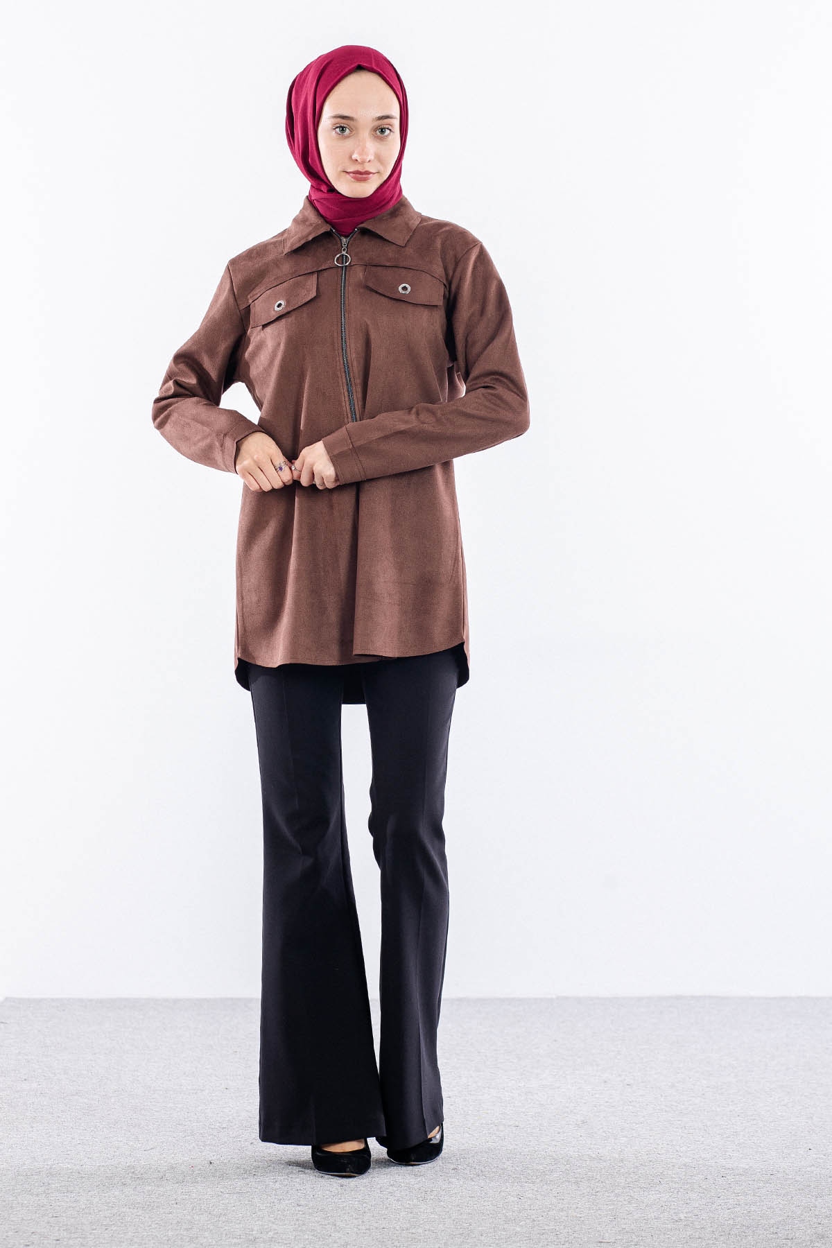 2713 Ceket 44-50 - Kiremit - 1