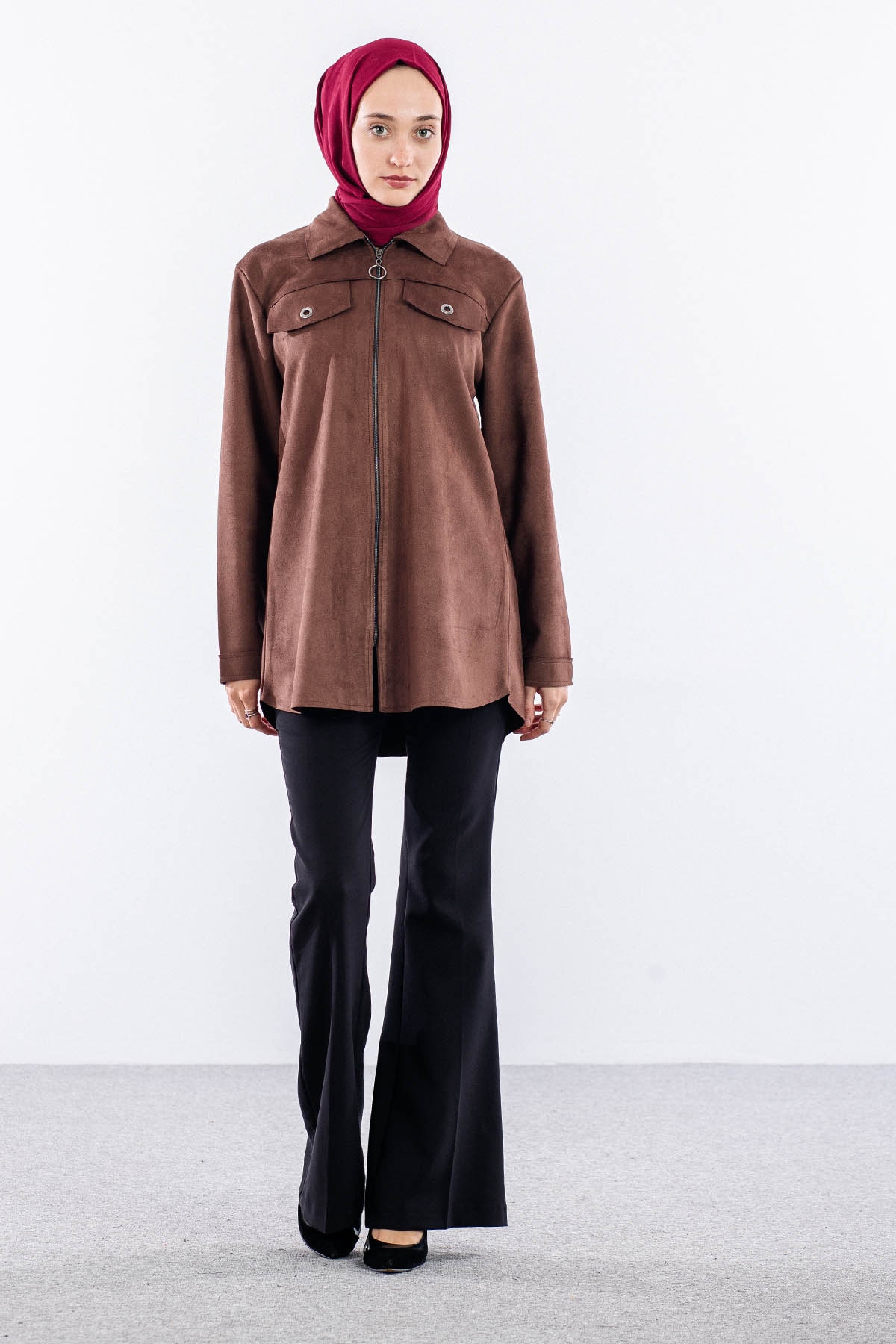 2713 Ceket 44-50 - Kiremit - 2