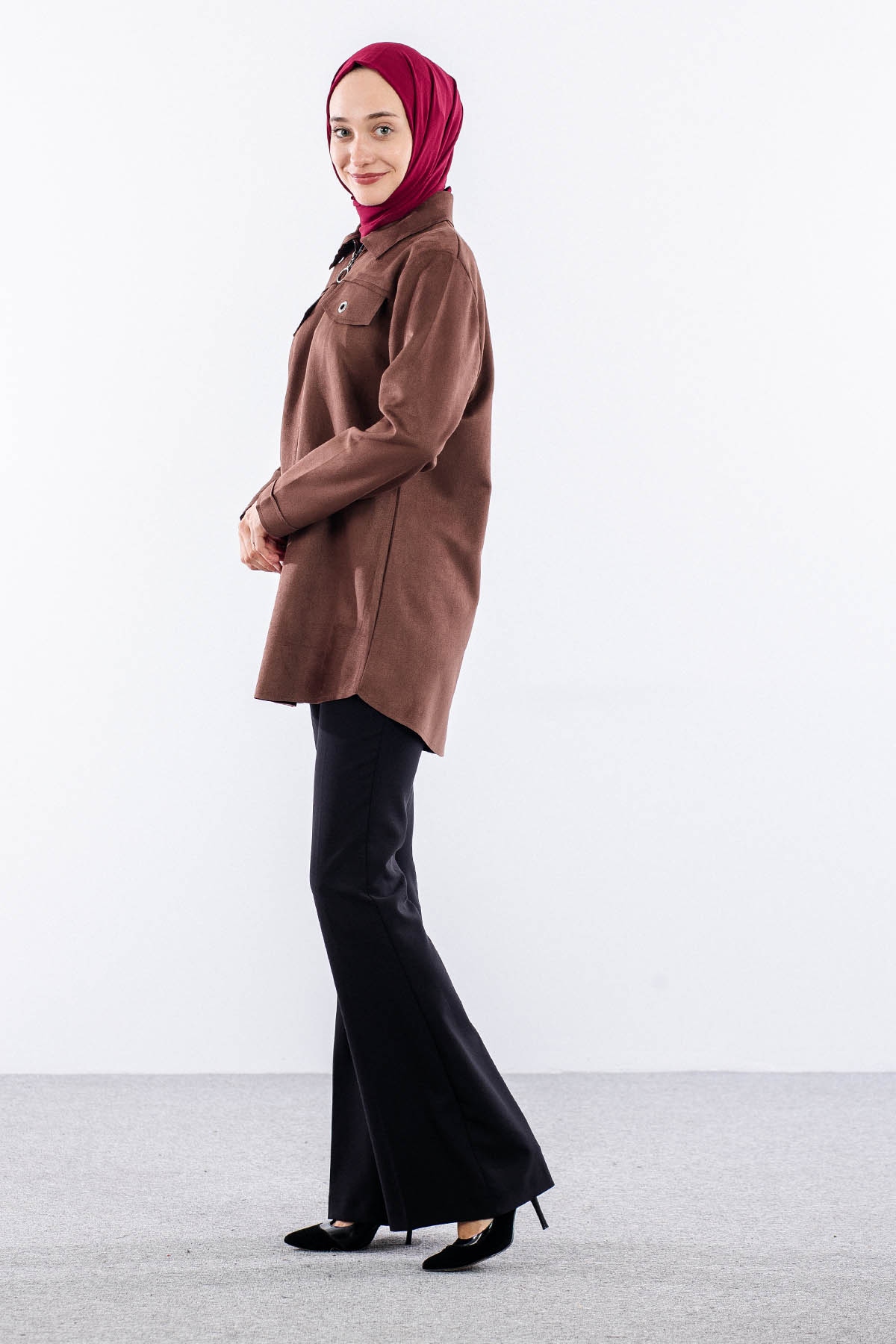 2713 Ceket 44-50 - Kiremit - 3