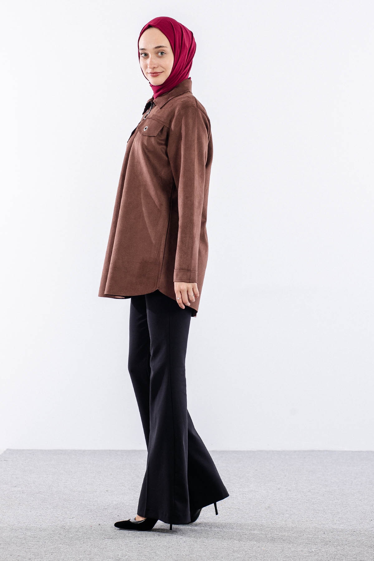 2713 Ceket 44-50 - Kiremit - 4