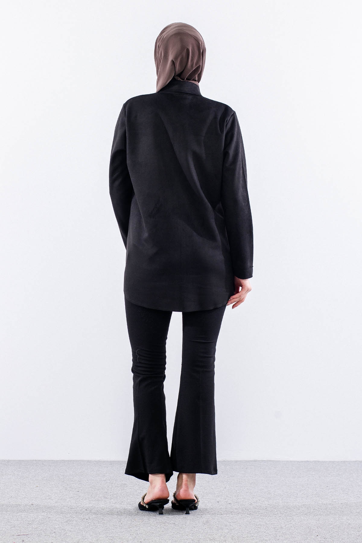 2713 Ceket 44-50 - Siyah - 4