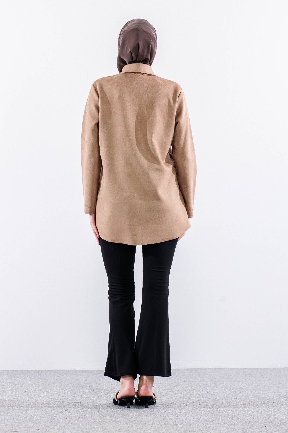 2713 Ceket 44-50 - Vizon - 4