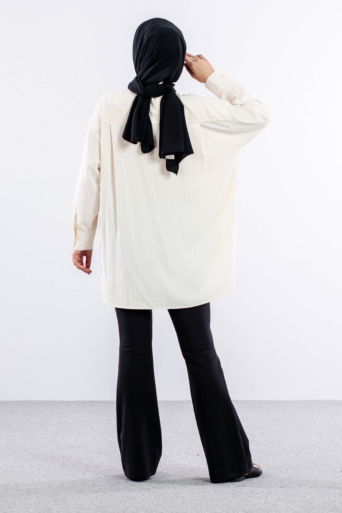 27268 Gömlek Tek Basic - A_bej - 5