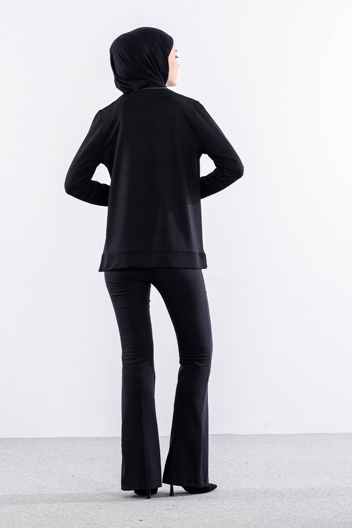 2742 Bluz 42-48 - Siyah - 4