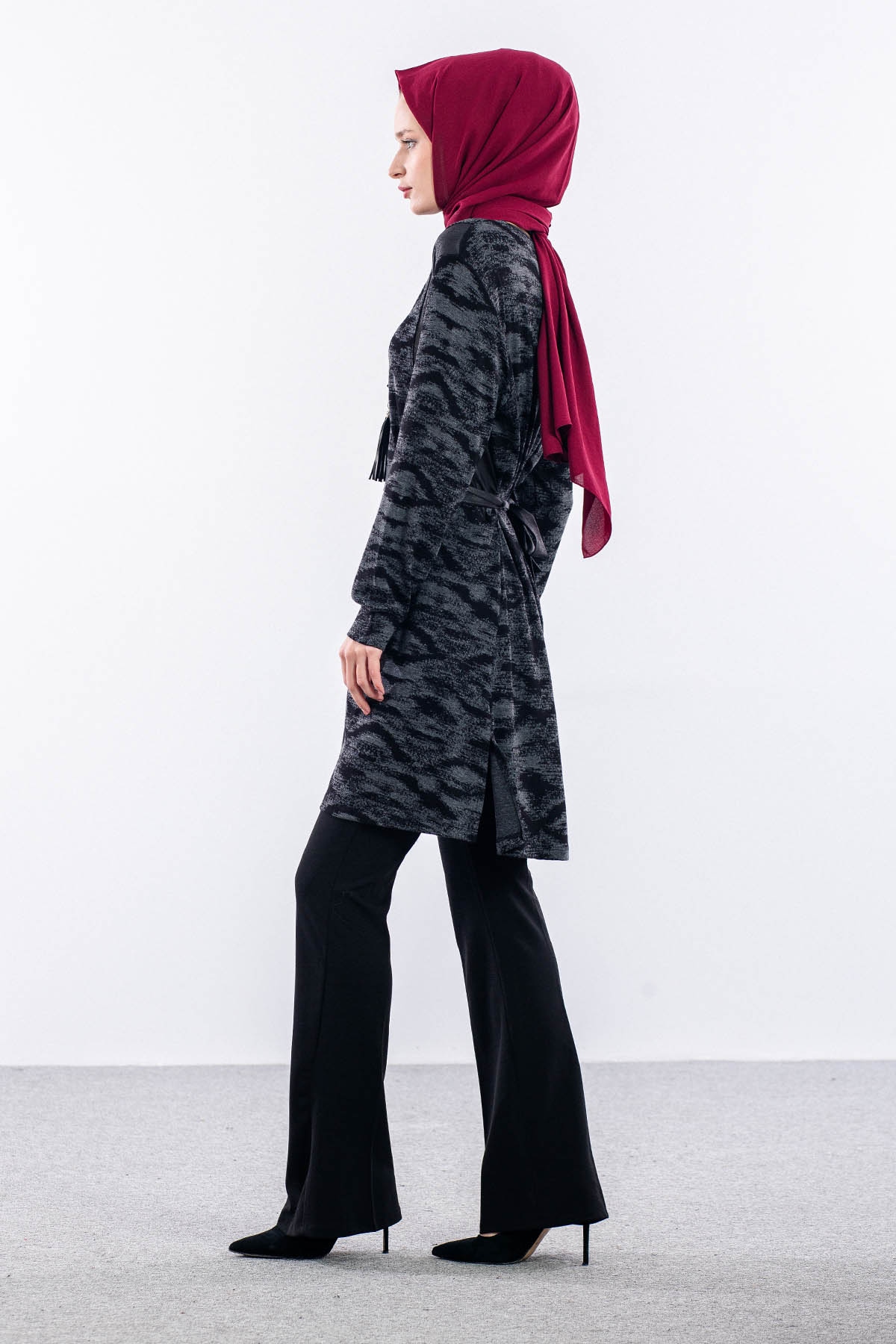 2744 Tuni̇k 44-50 - Siyah - 3