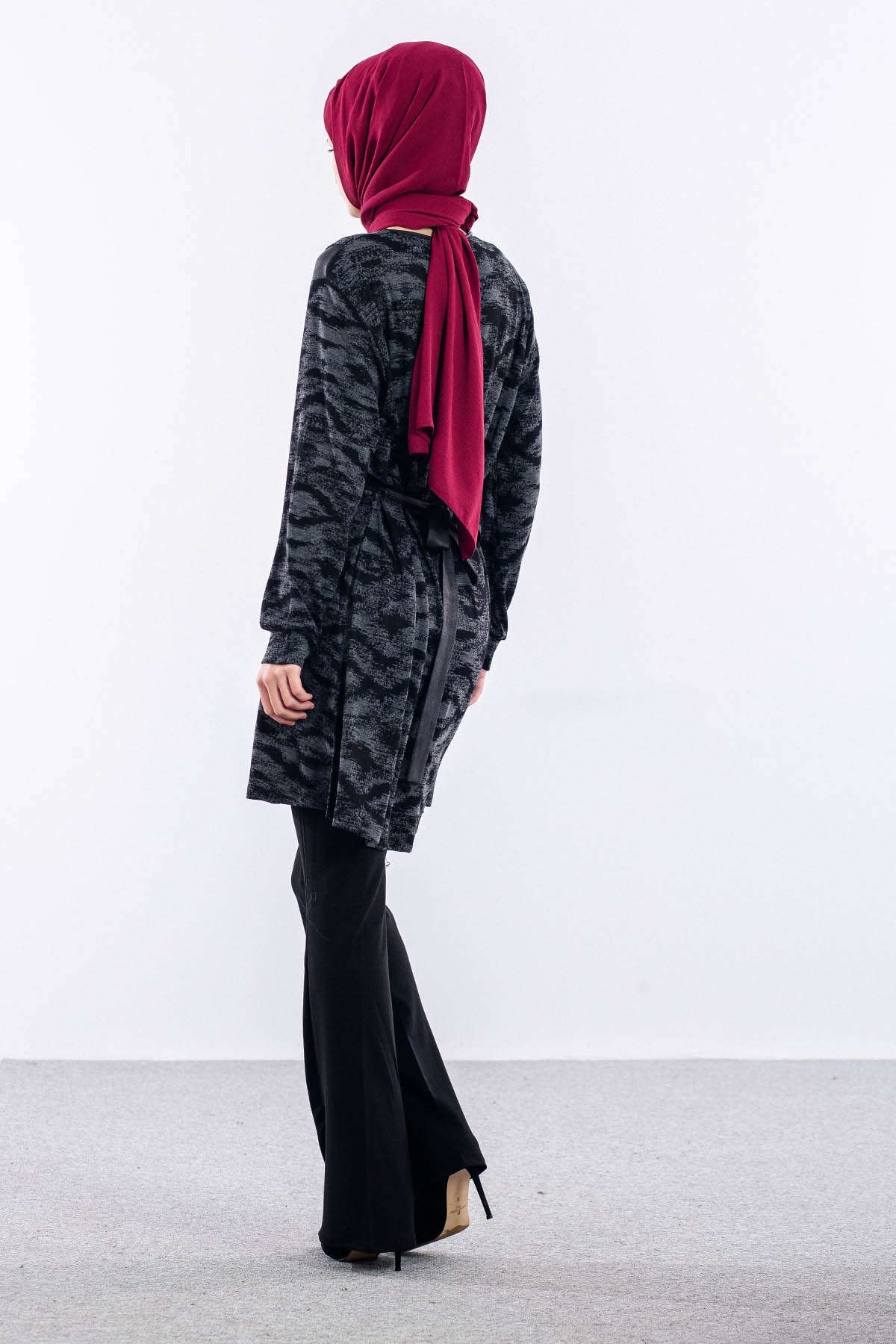 2744 Tuni̇k 44-50 - Siyah - 4