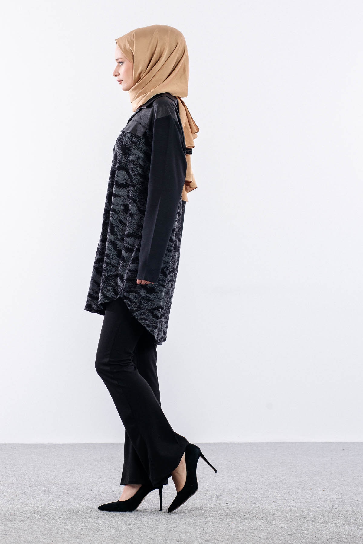 2746 Tuni̇k 44-50 - Siyah - 4