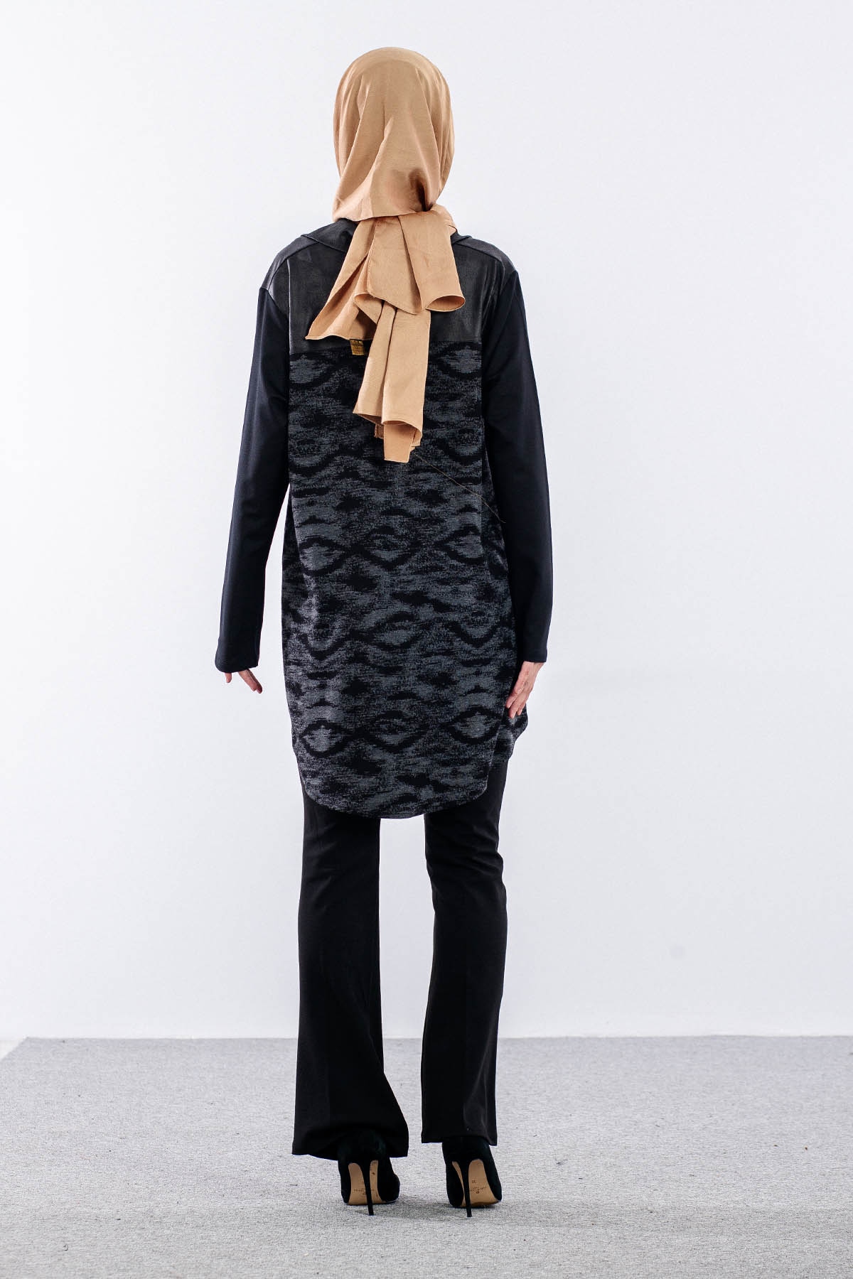 2746 Tuni̇k 44-50 - Siyah - 5