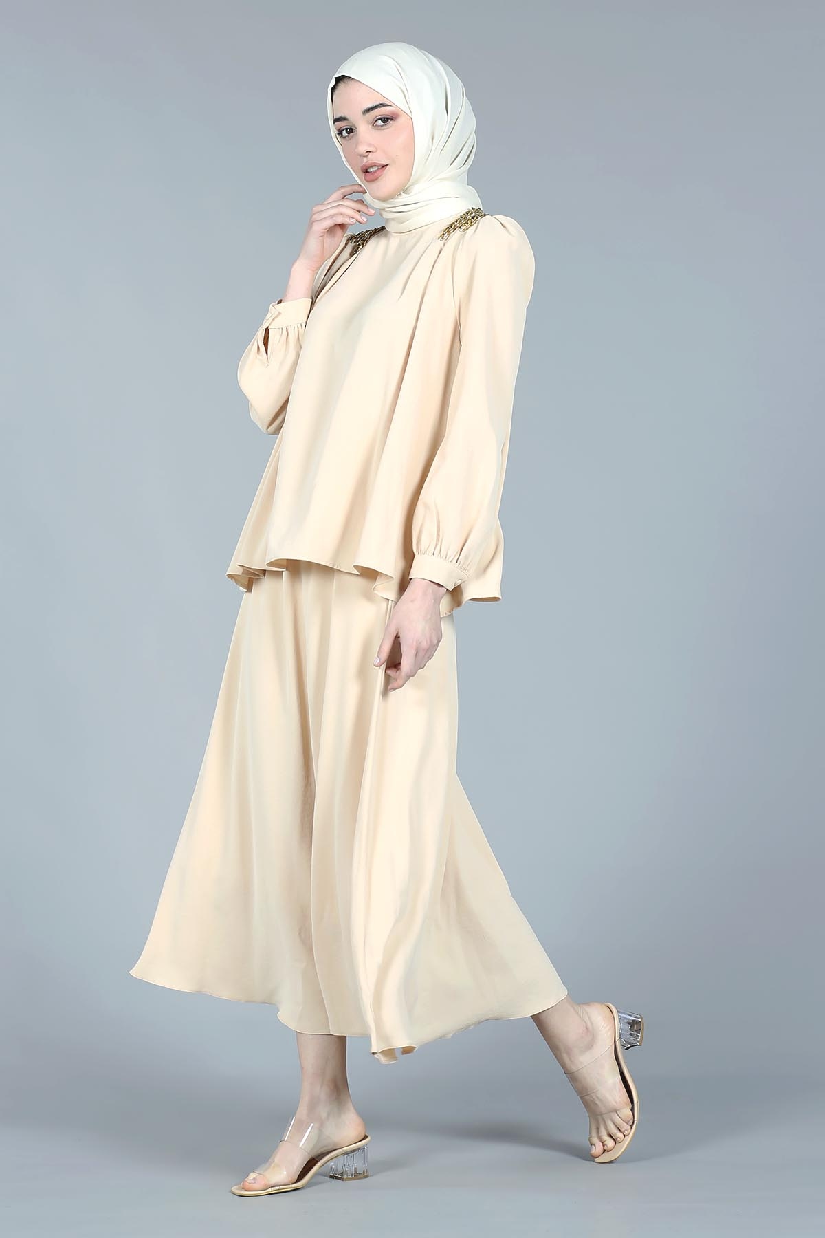 27570 Omuz Zincir E.takim S-m-l-xl - A_toprak - 1