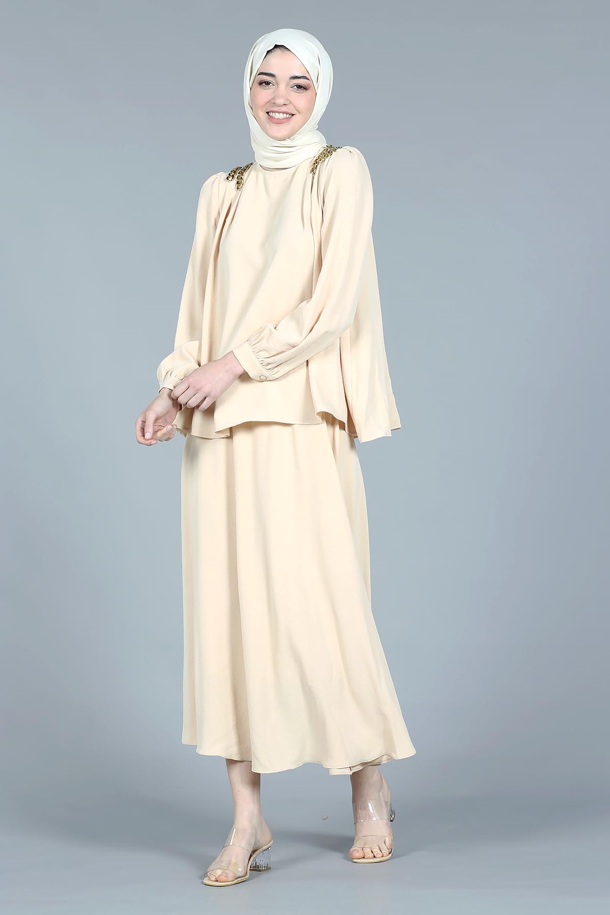 27570 Omuz Zincir E.takim S-m-l-xl - A_toprak - 2