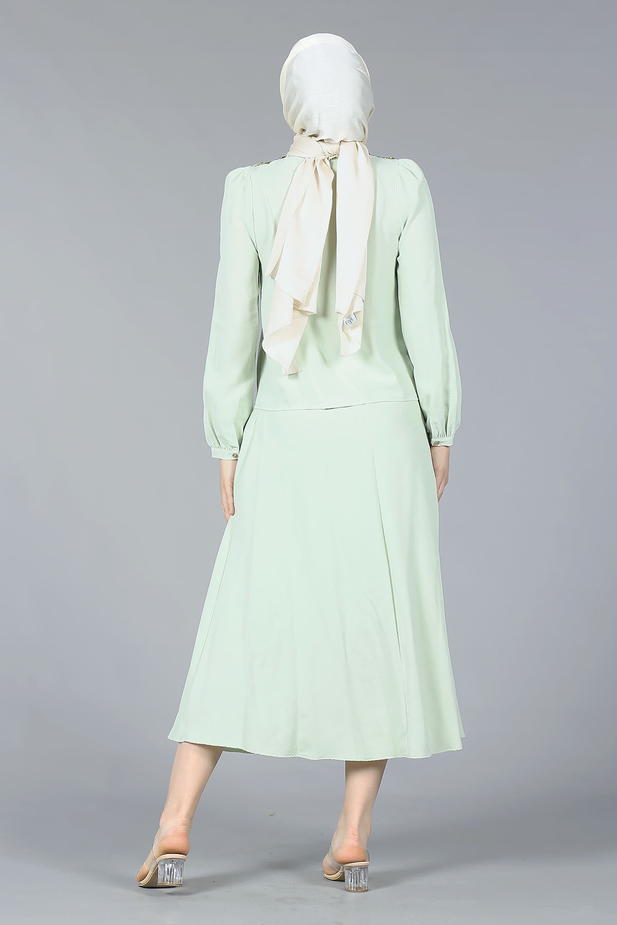 27571 Zincir E.takim S-m-l-xl - Su Yesili - 4