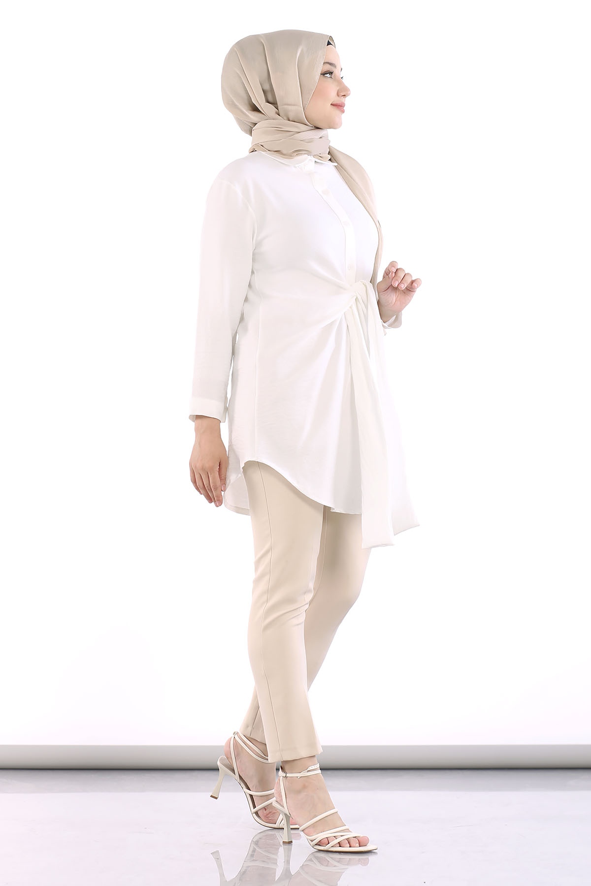 2835-20 Tunik S-m-l - Ekru - 3