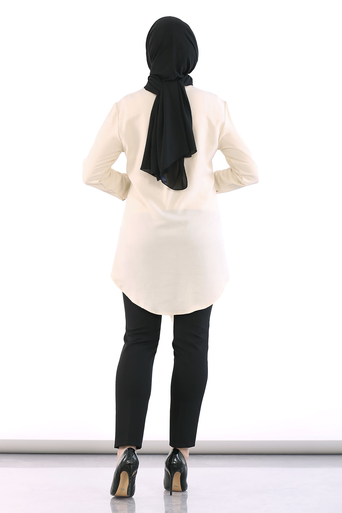 2835-20 Tunik S-m-l - Krem - 5