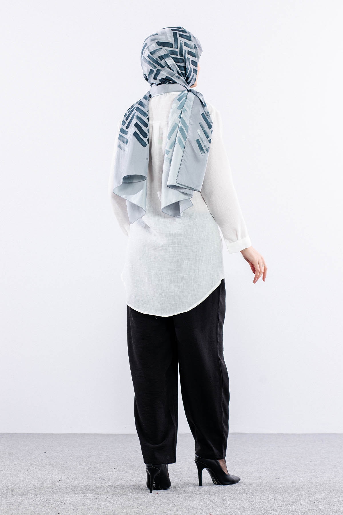 2835-50 Tunik 38-42 Keten Bağli - Ekru - 5