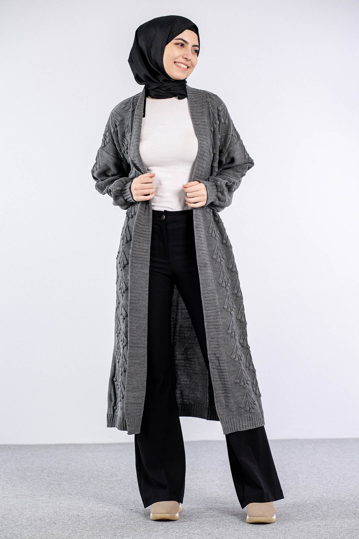 2893 Kirazli Hirka Tek - Antrasit - 1