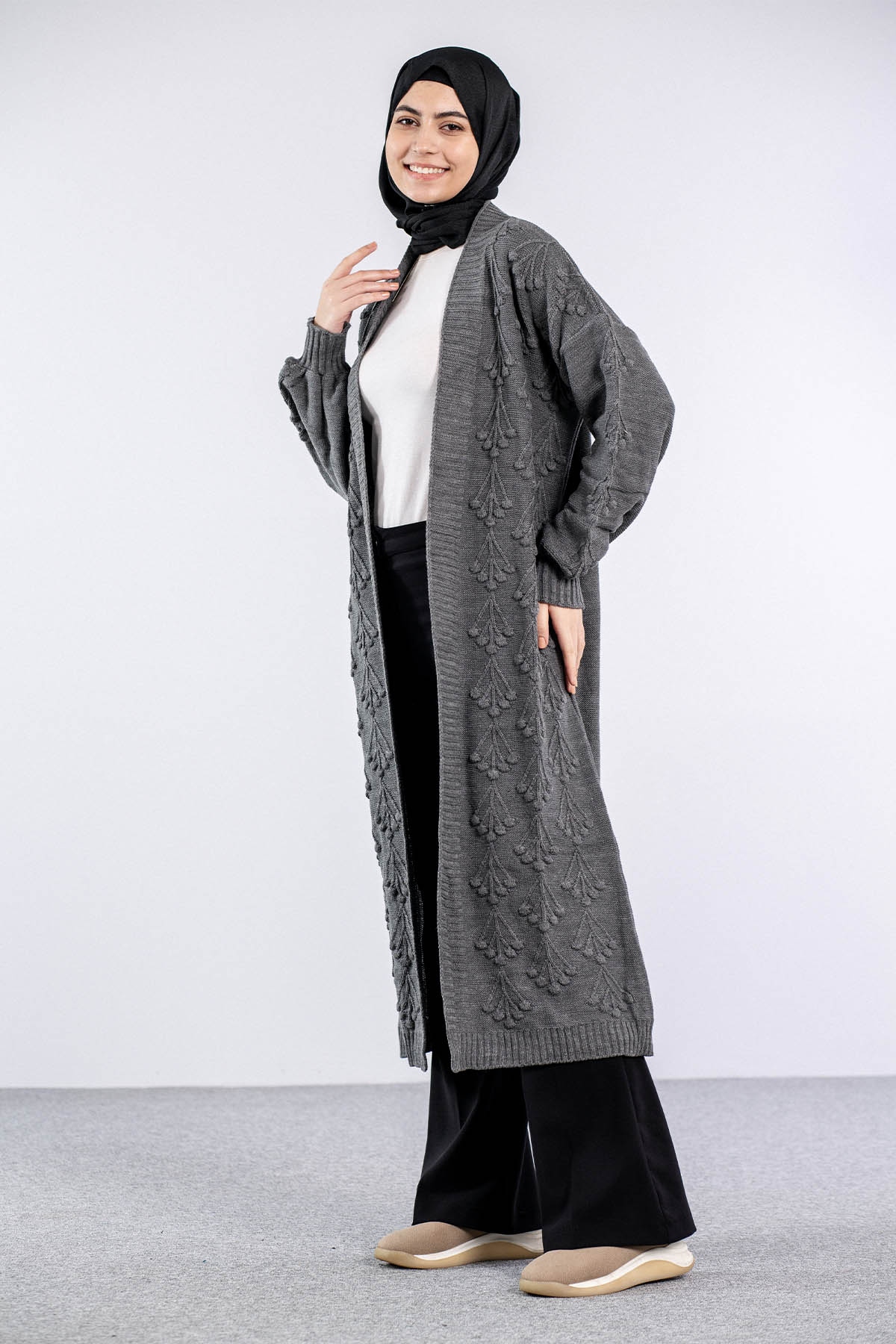 2893 Kirazli Hirka Tek - Antrasit - 3