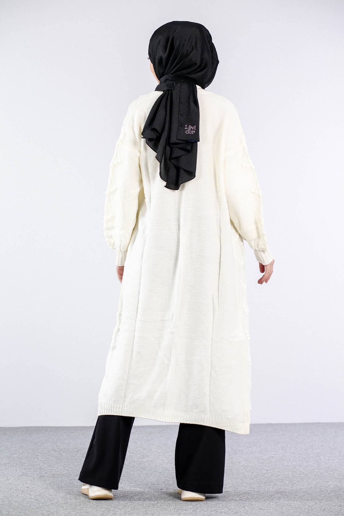 2893 Kirazli Hirka Tek - Ekru - 5