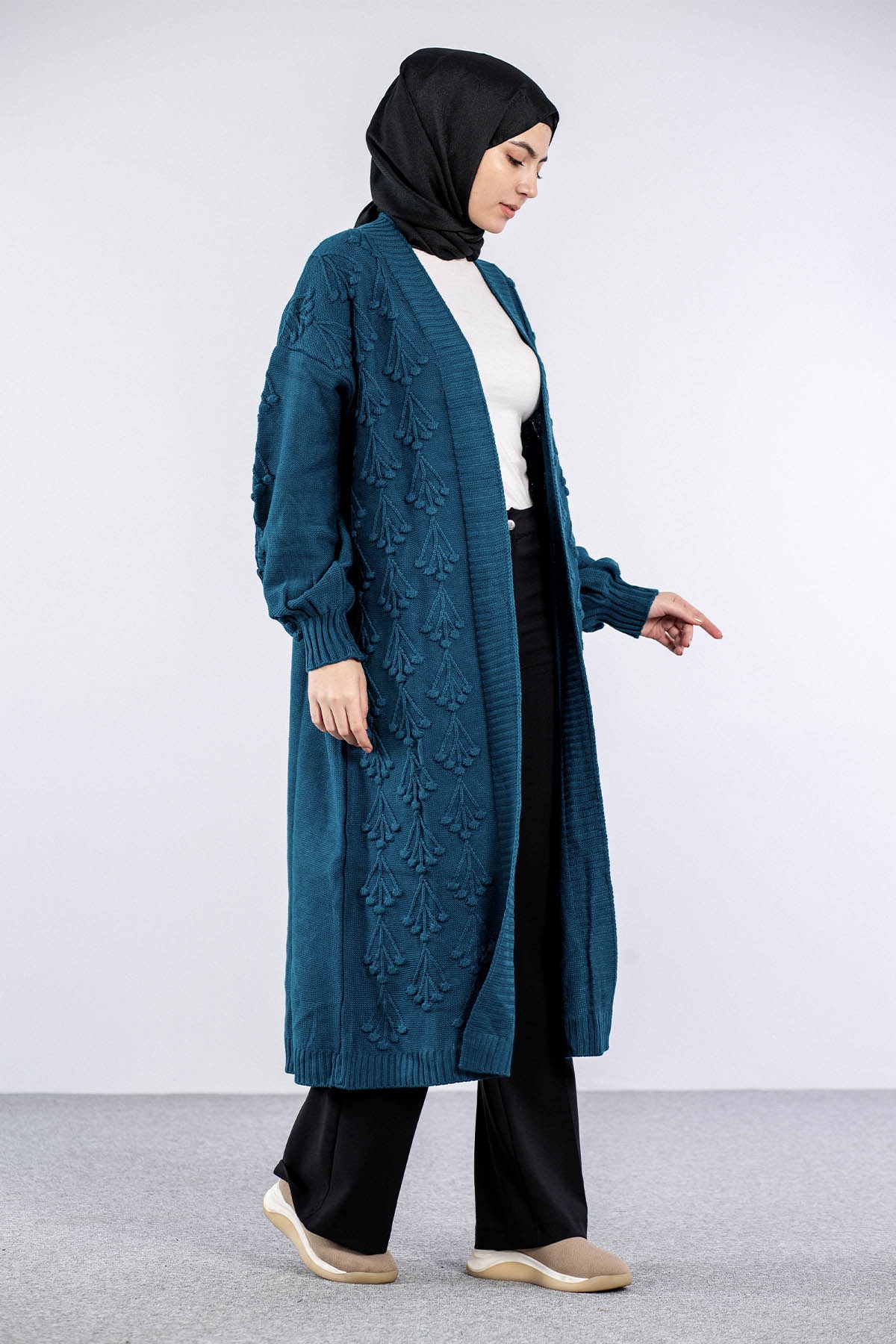 2893 Kirazli Hirka Tek - Petrol - 2