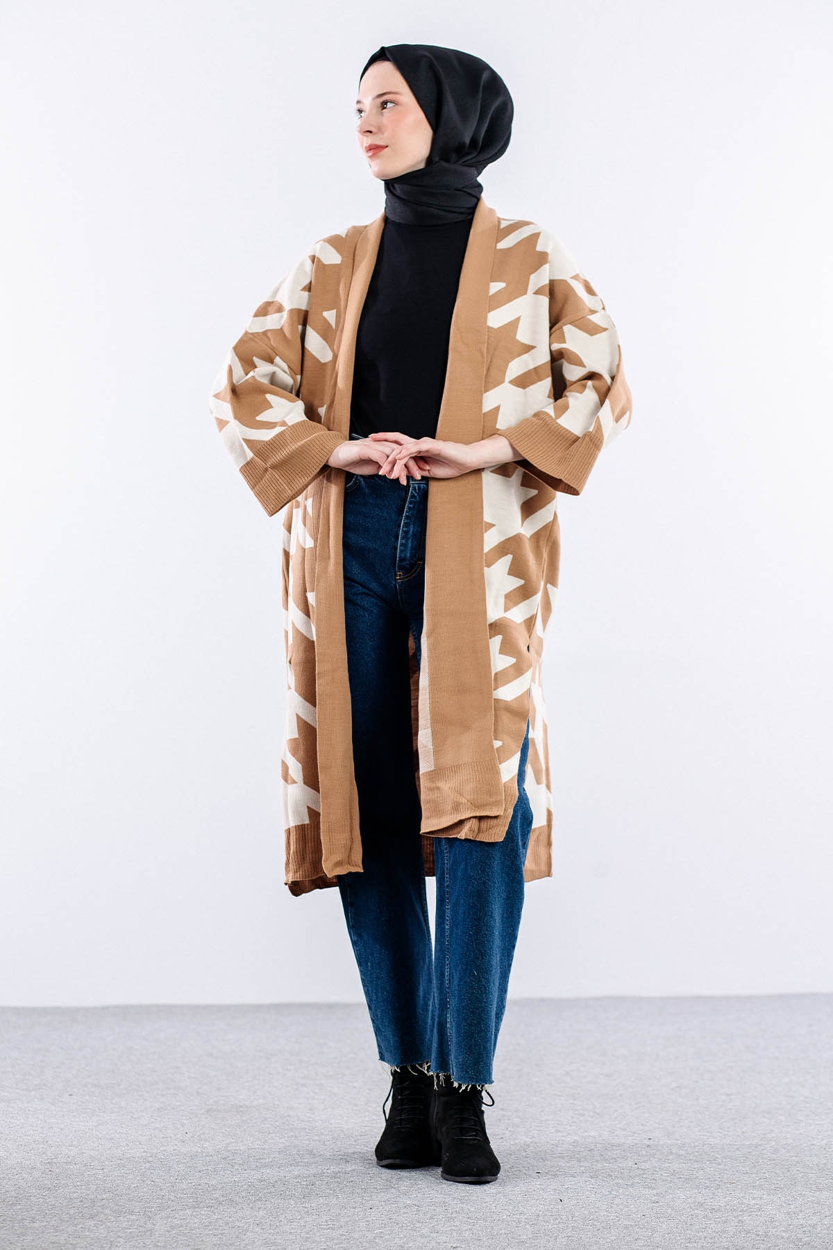 29011 Triko Hirka Tek Kz - Camel_a.bej - 2