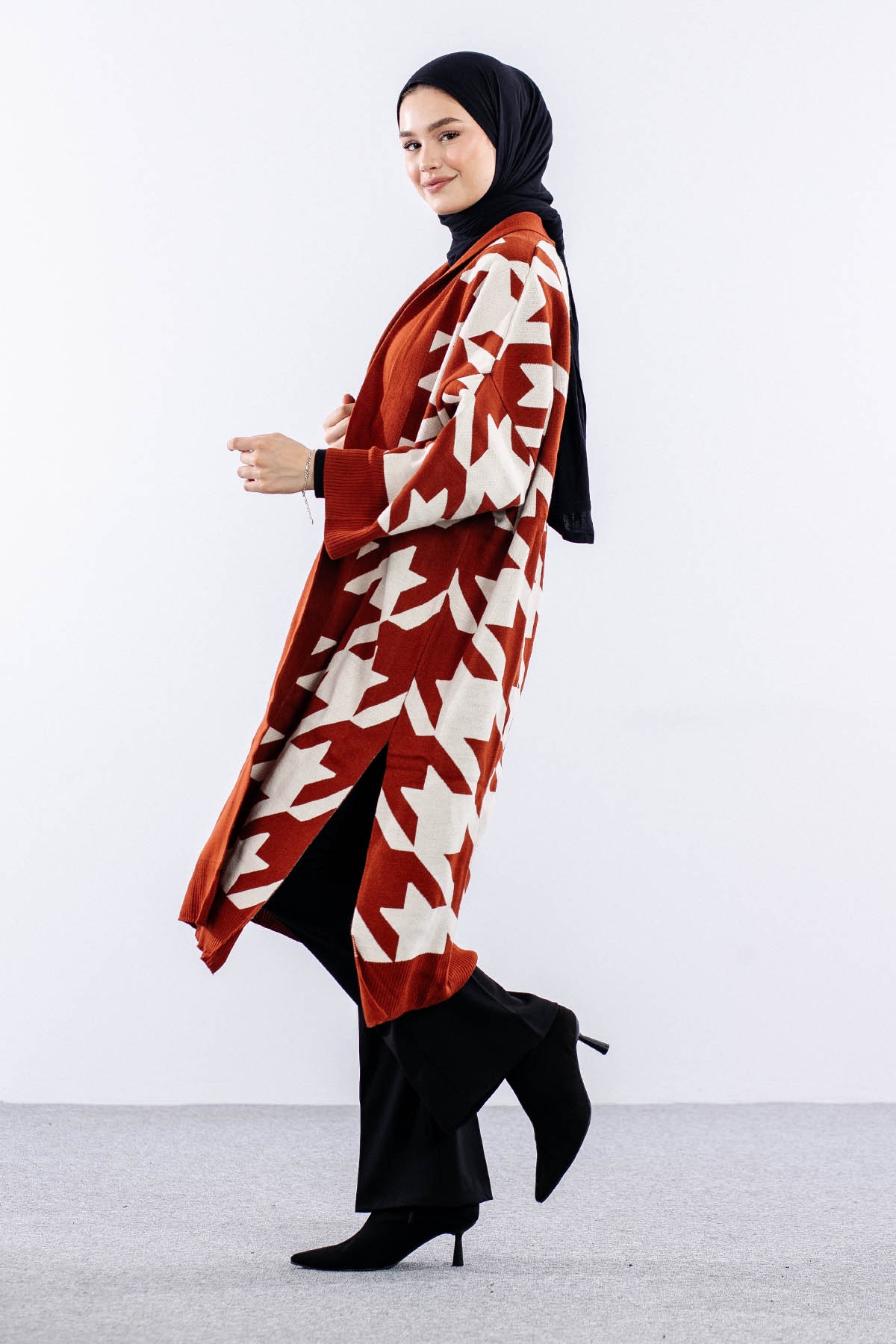 29011 Triko Hirka Tek Kz - Koyu Taba - A_bej - 3