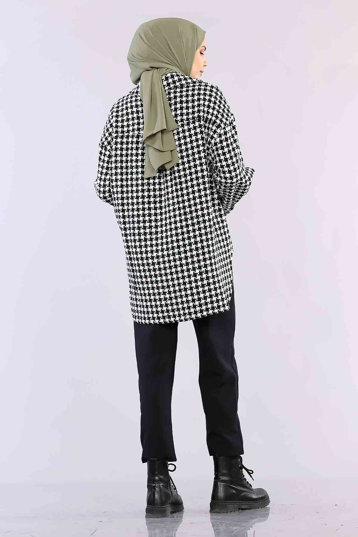 29099 Kzyg Chanel Gömlek Tek - Benetton - 5