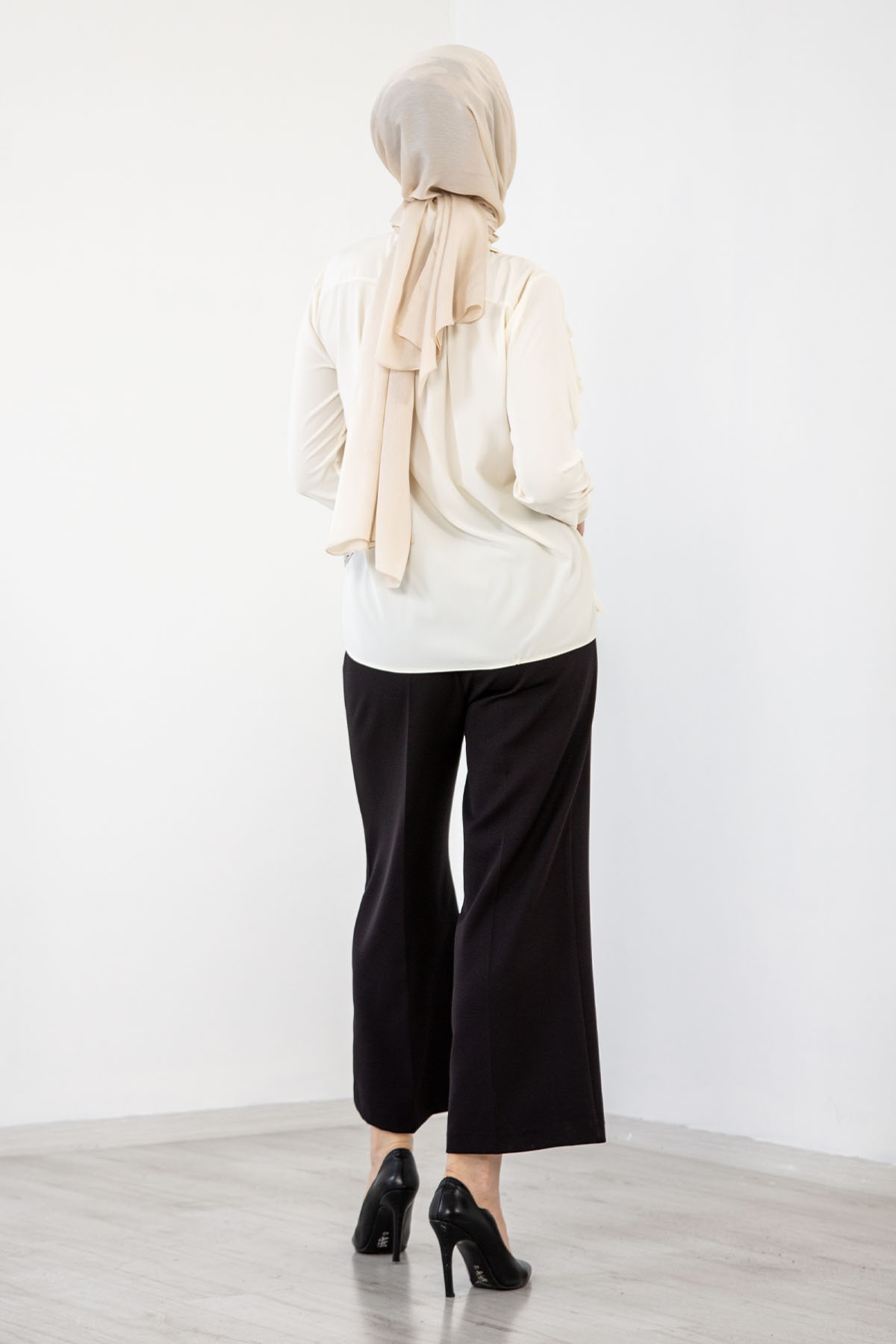 2927-00 Bluz 38-42 Frfr - Ekru - 4