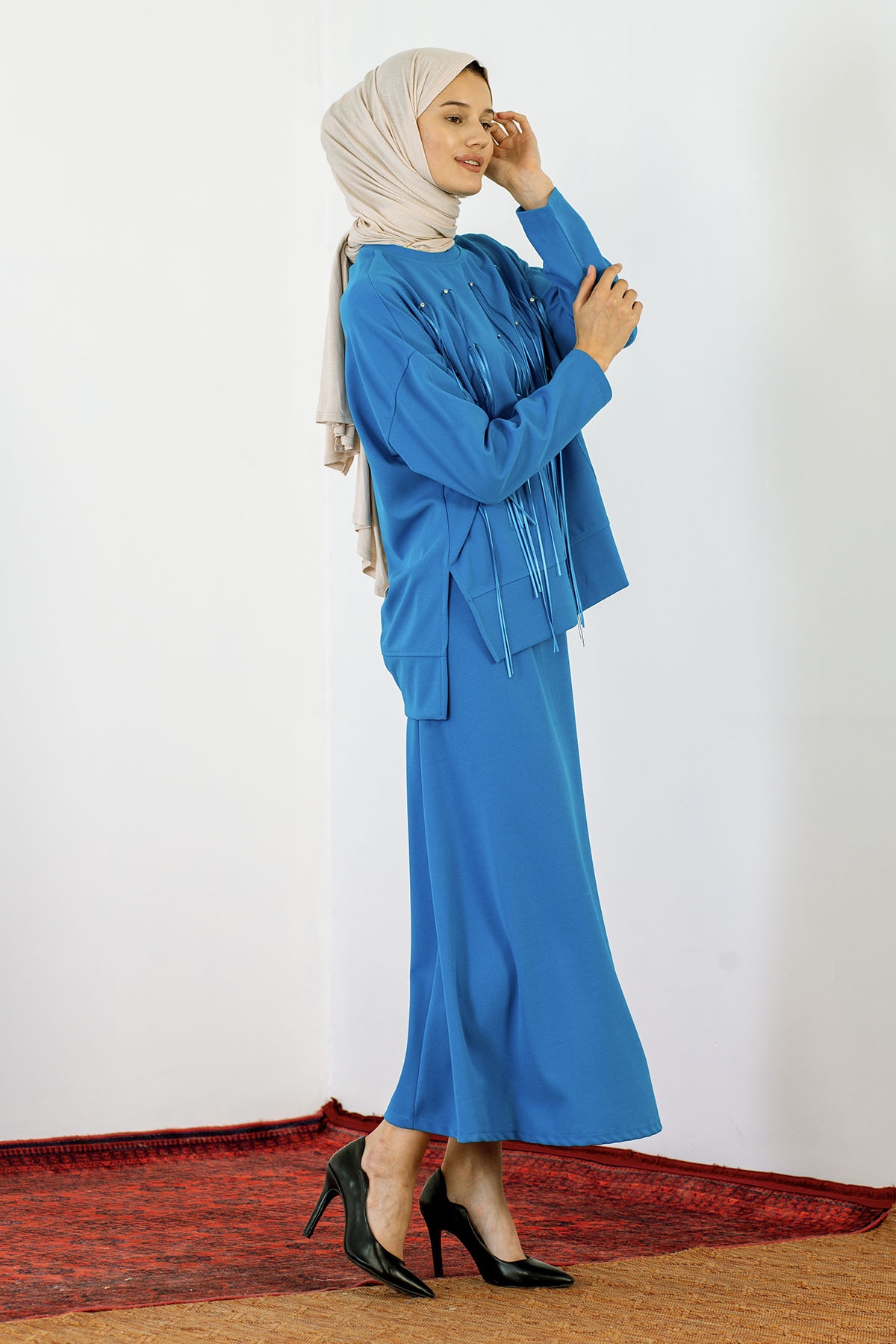 29976 Takim S-m-l Kurdela - Mavi - 3