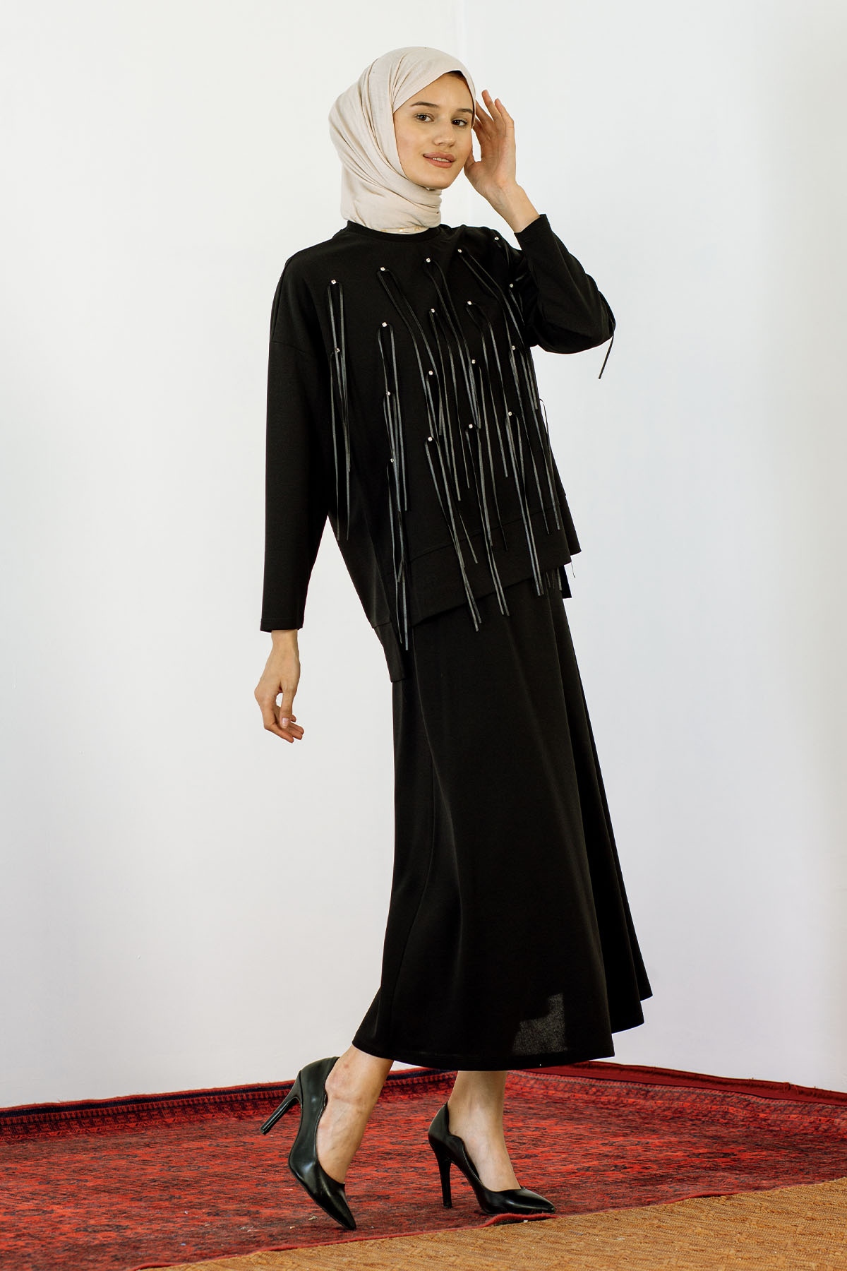 29976 Takim S-m-l Kurdela - Siyah - 3