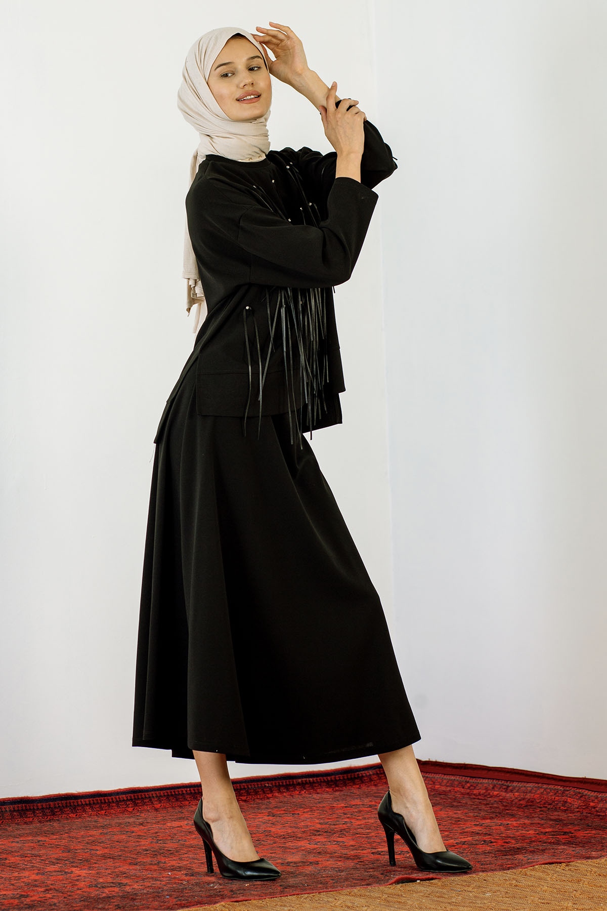 29976 Takim S-m-l Kurdela - Siyah - 4