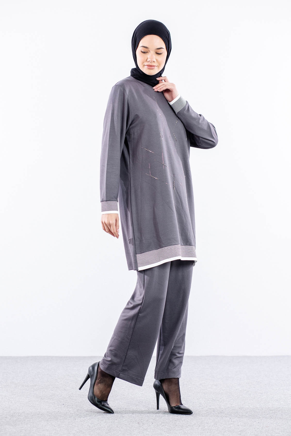 3010 Takim 42-48 - Gri - 4