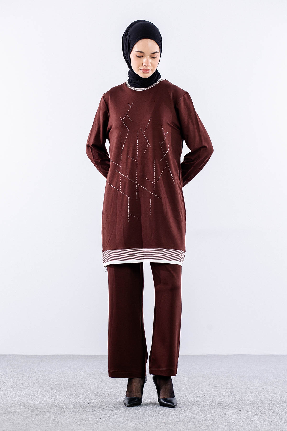 3010 Takim 42-48 - Kahve - 2