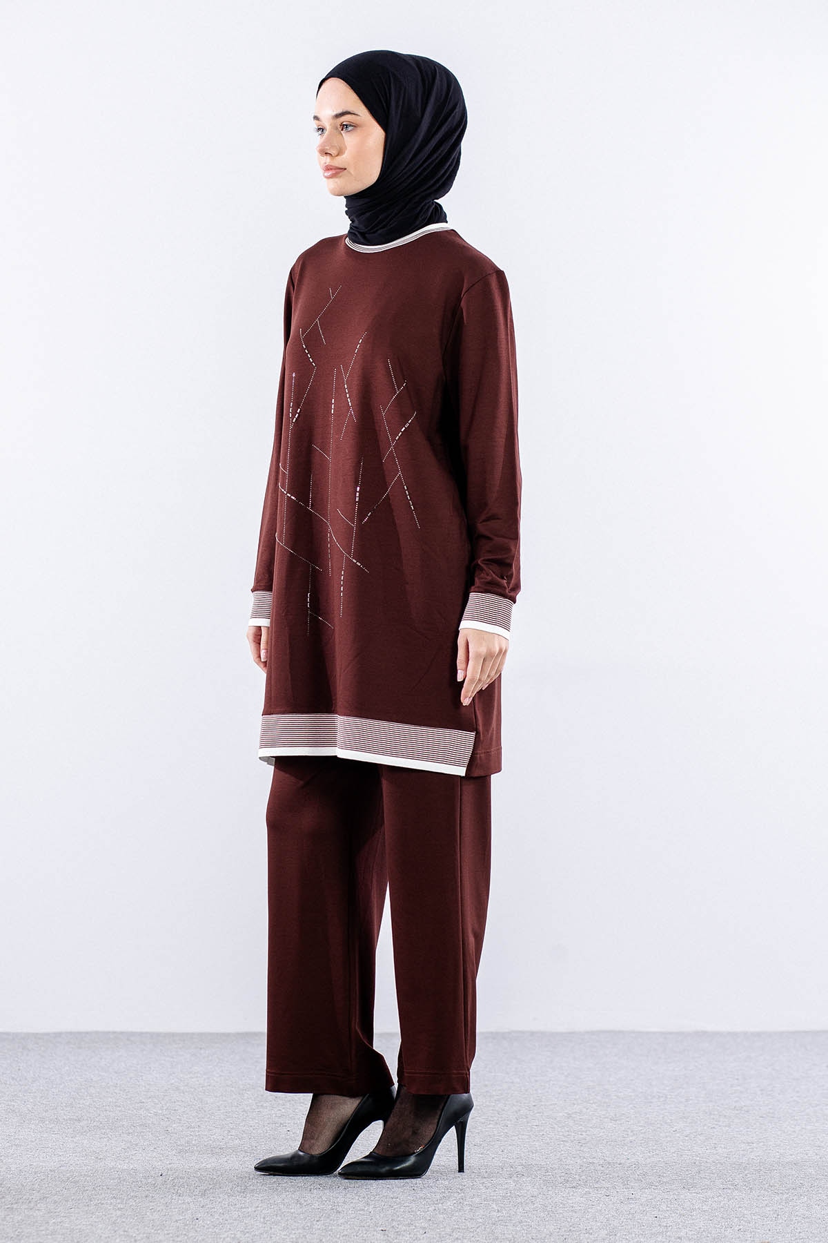 3010 Takim 42-48 - Kahve - 3