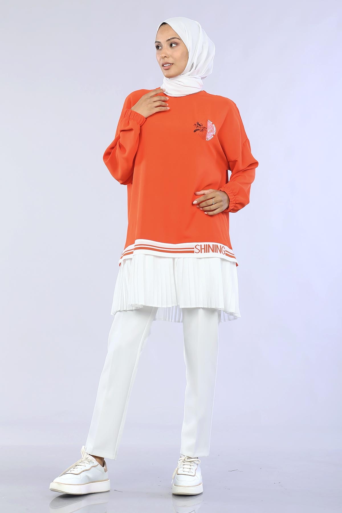 30156 Plise Tunik G.tek - Oxy Fire - 1
