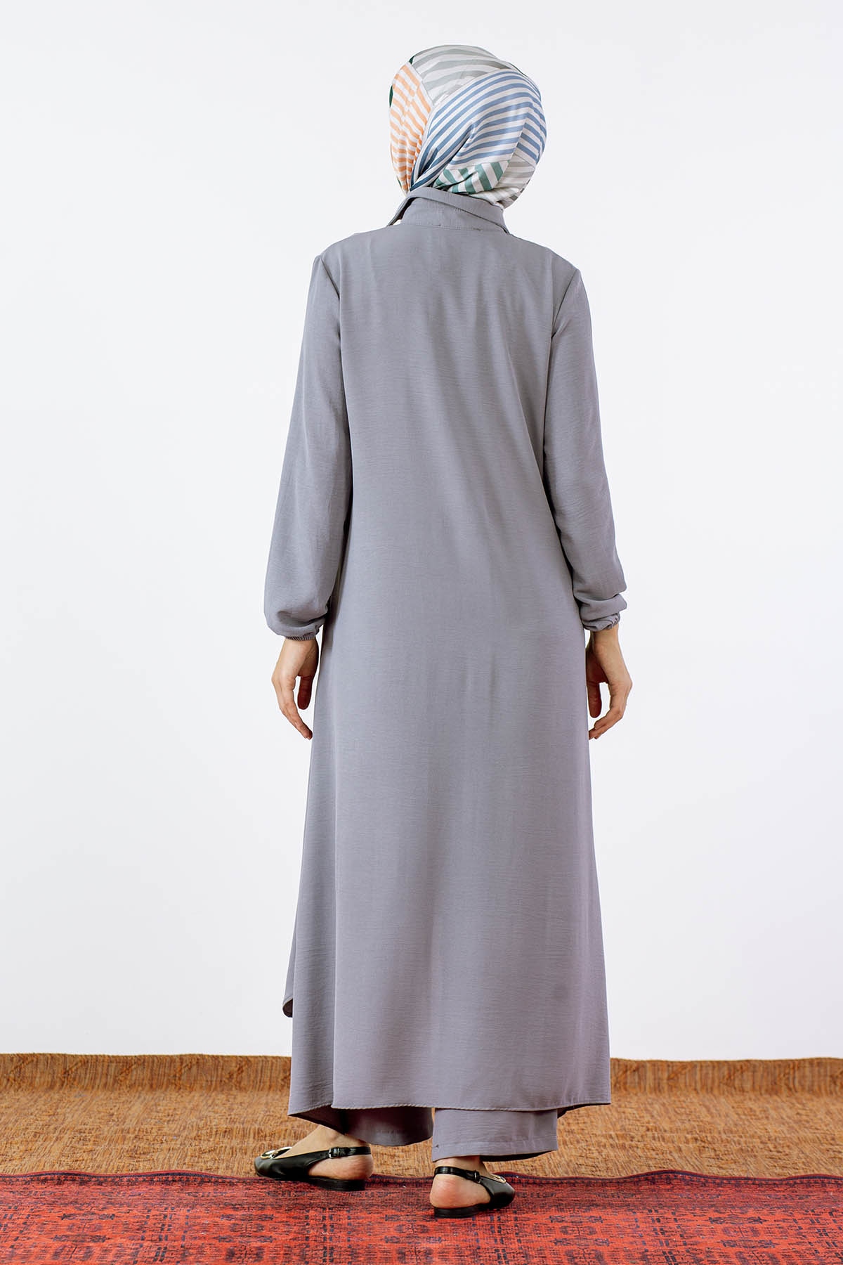 3024 Takim 38-48 - Gri - 5