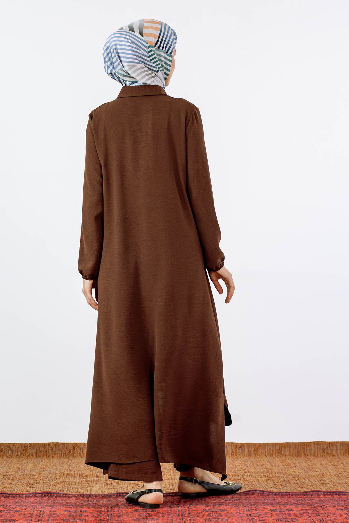 3024 Takim 38-48 - Kahve - 5