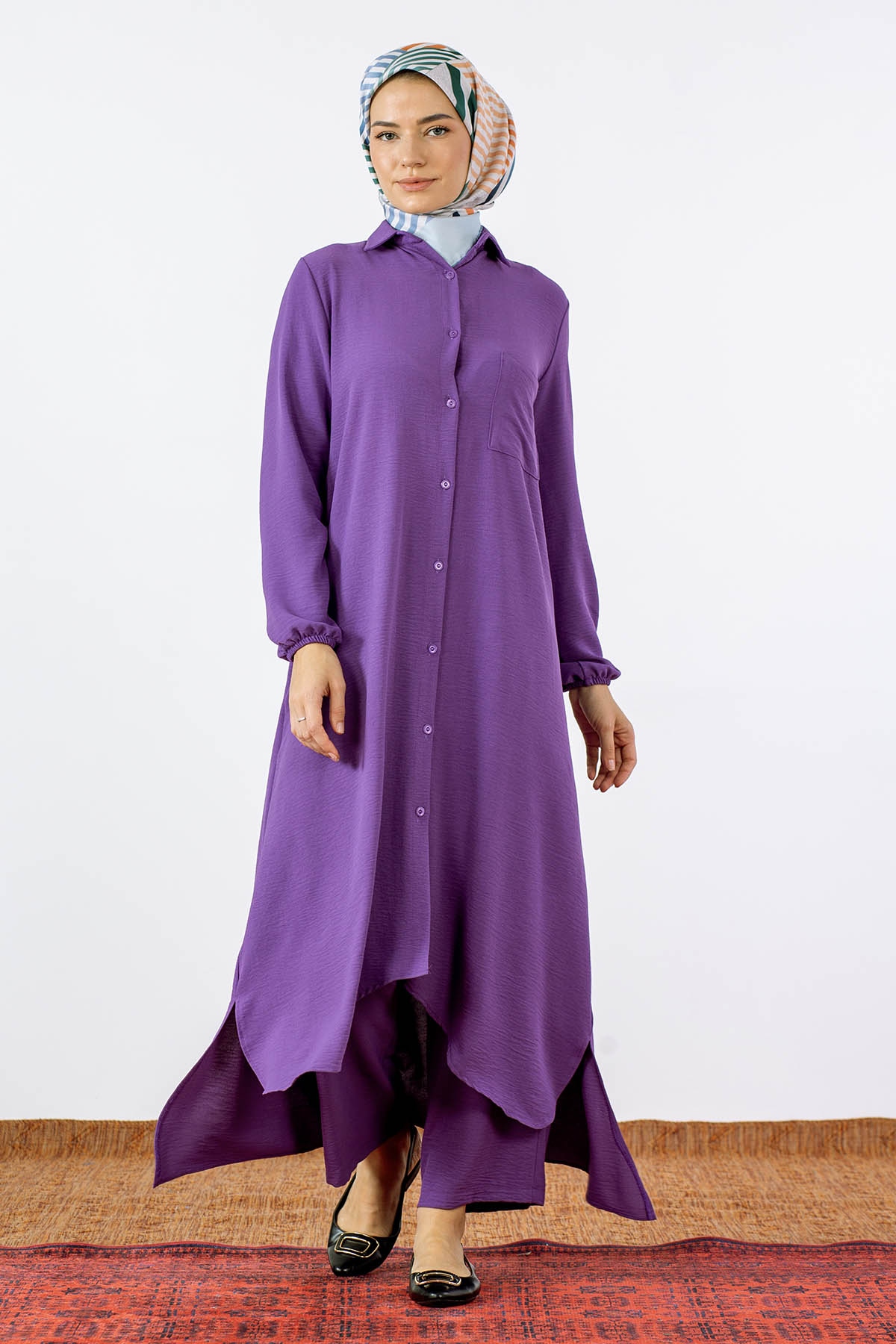 3024 Takim 38-48 - Mor - 2