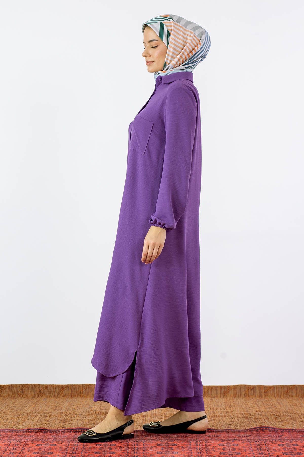 3024 Takim 38-48 - Mor - 5