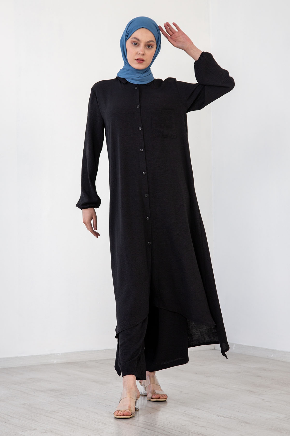 3024 Takim 38-48 - Siyah - 1