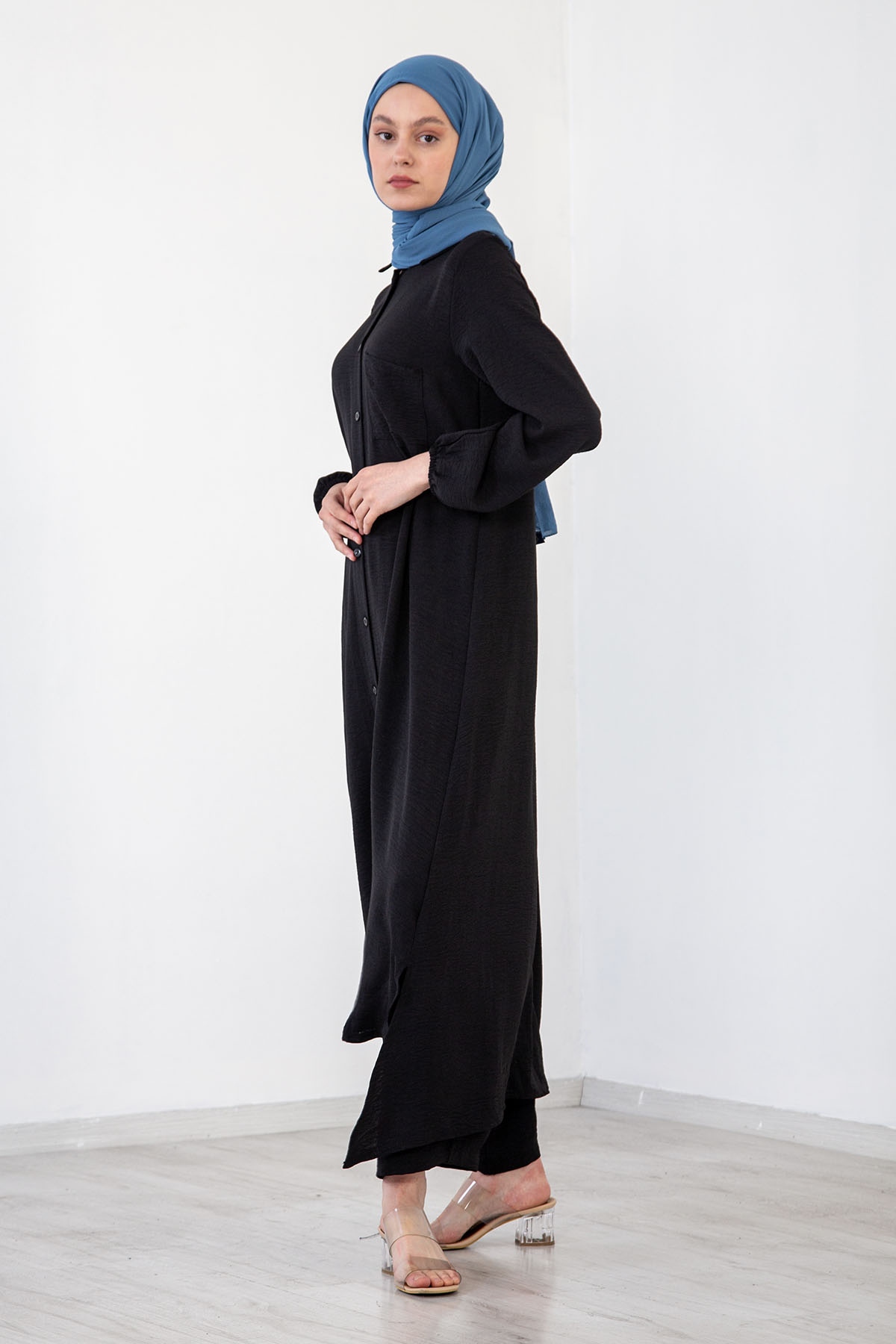 3024 Takim 38-48 - Siyah - 3