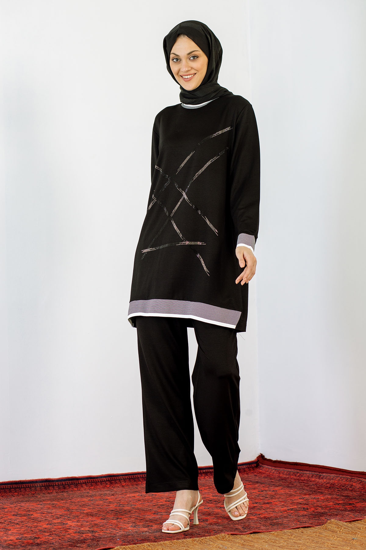 3032 Takim 48-54 - Siyah - 1