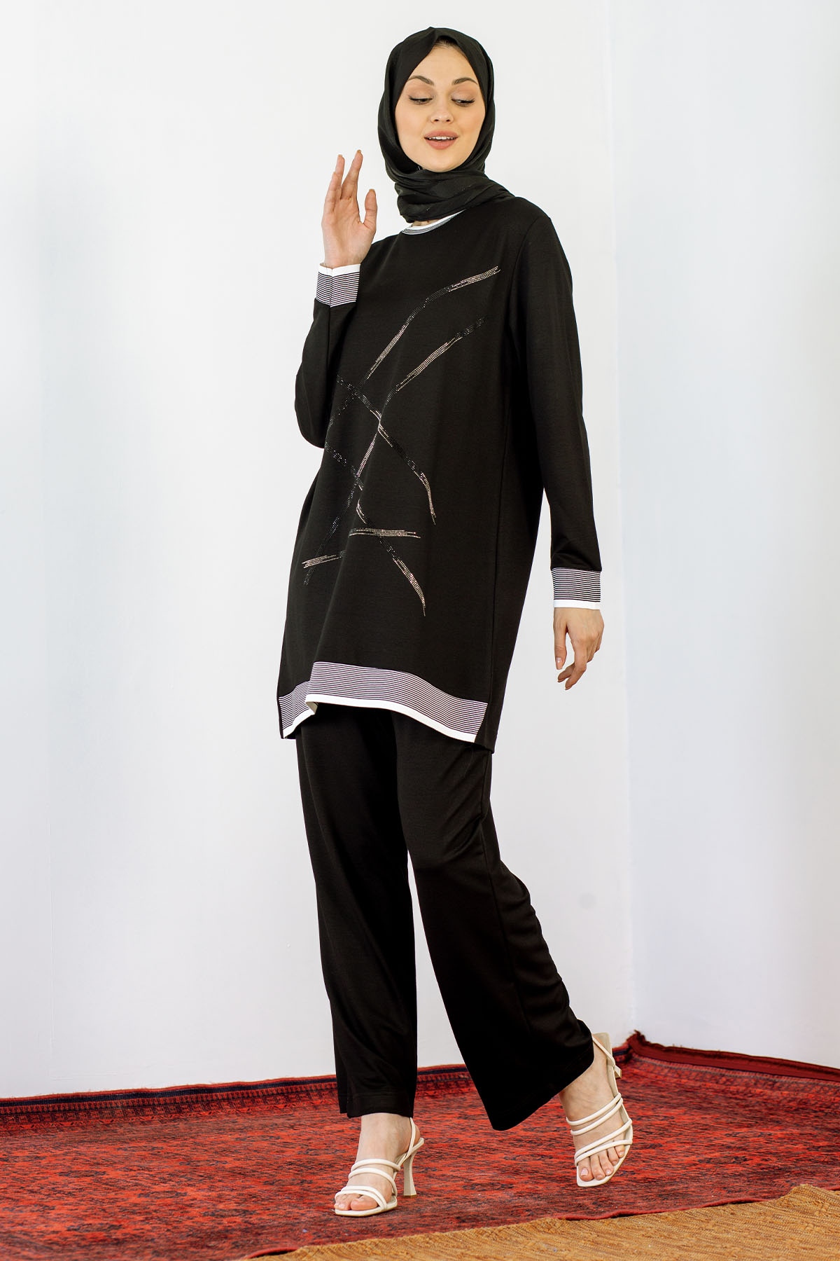 3032 Takim 48-54 - Siyah - 2