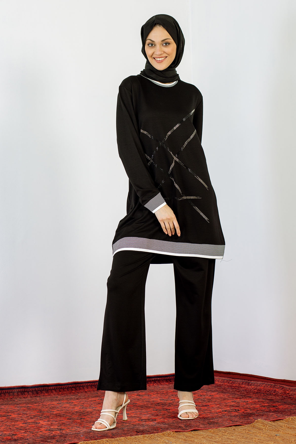 3032 Takim 48-54 - Siyah - 3