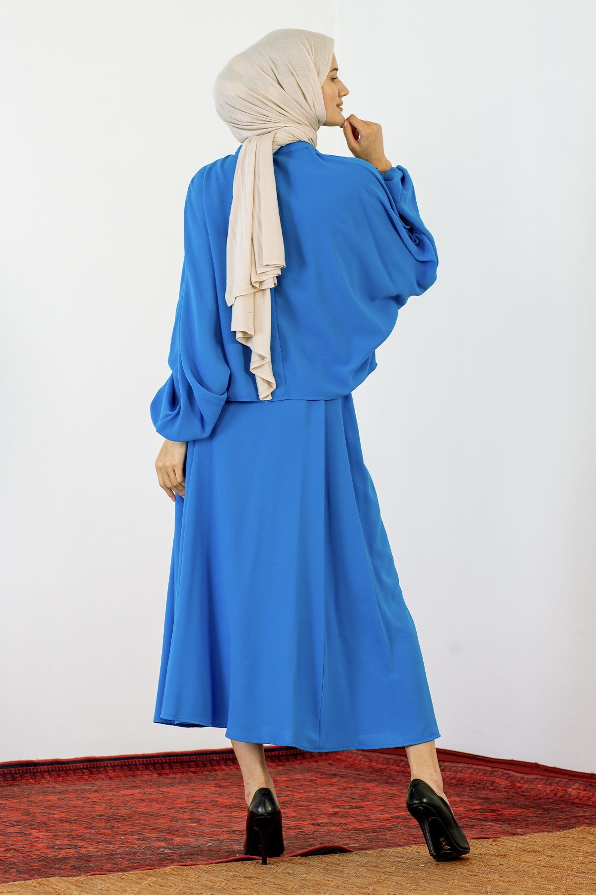 30338 Takim S-m-l ççk - Mavi - 5