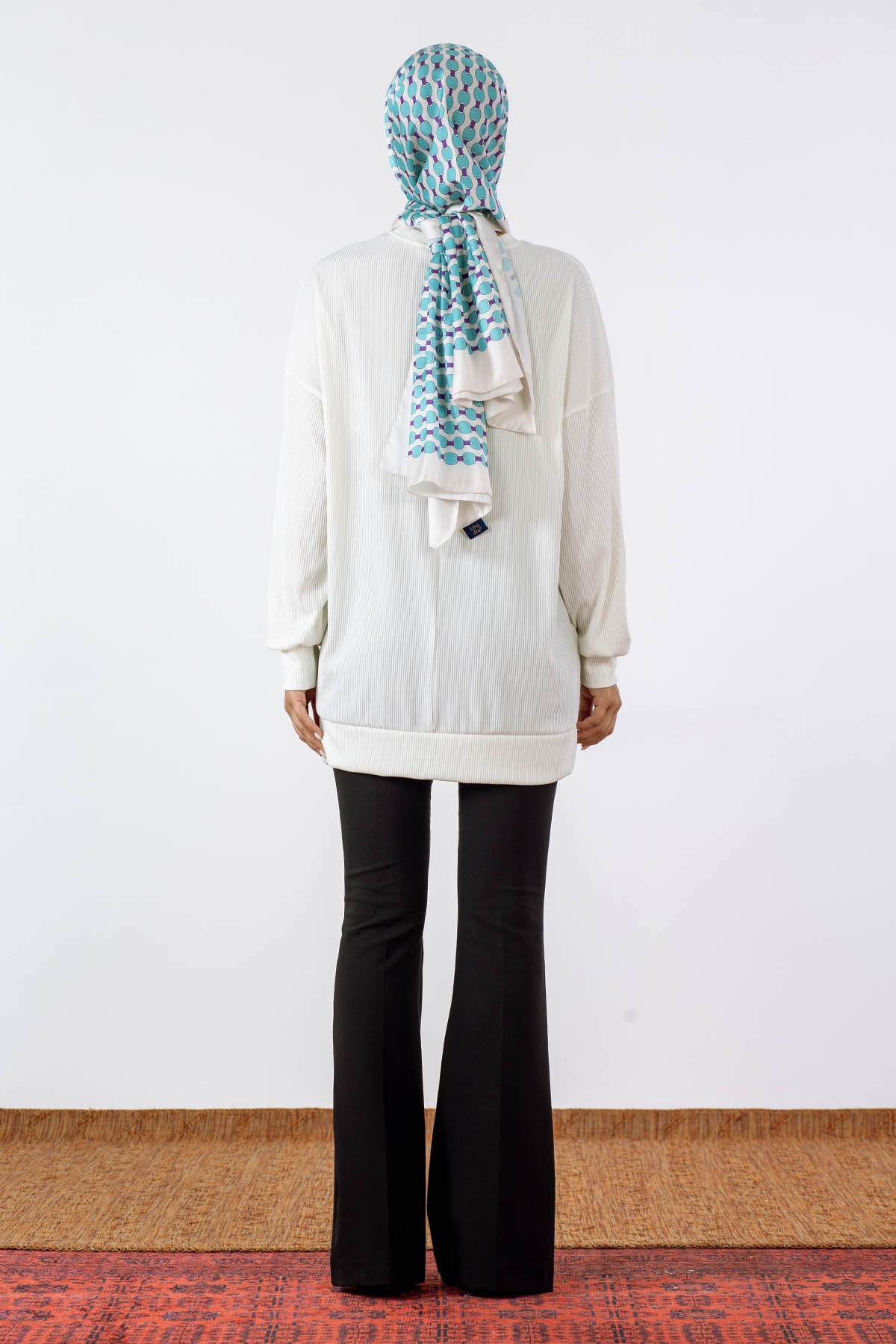 30427 Tunik Tek - Ekru - 4