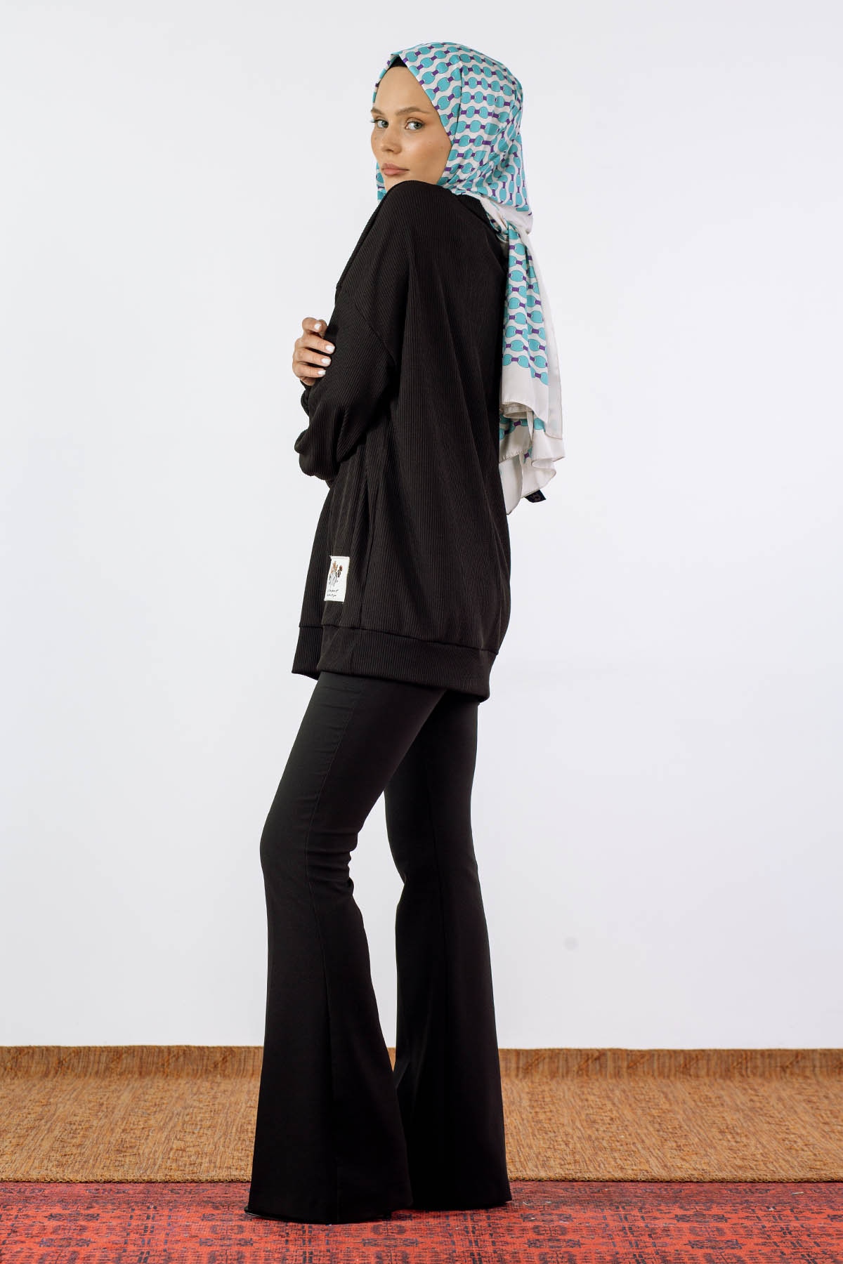 30427 Tunik Tek - Siyah - 3