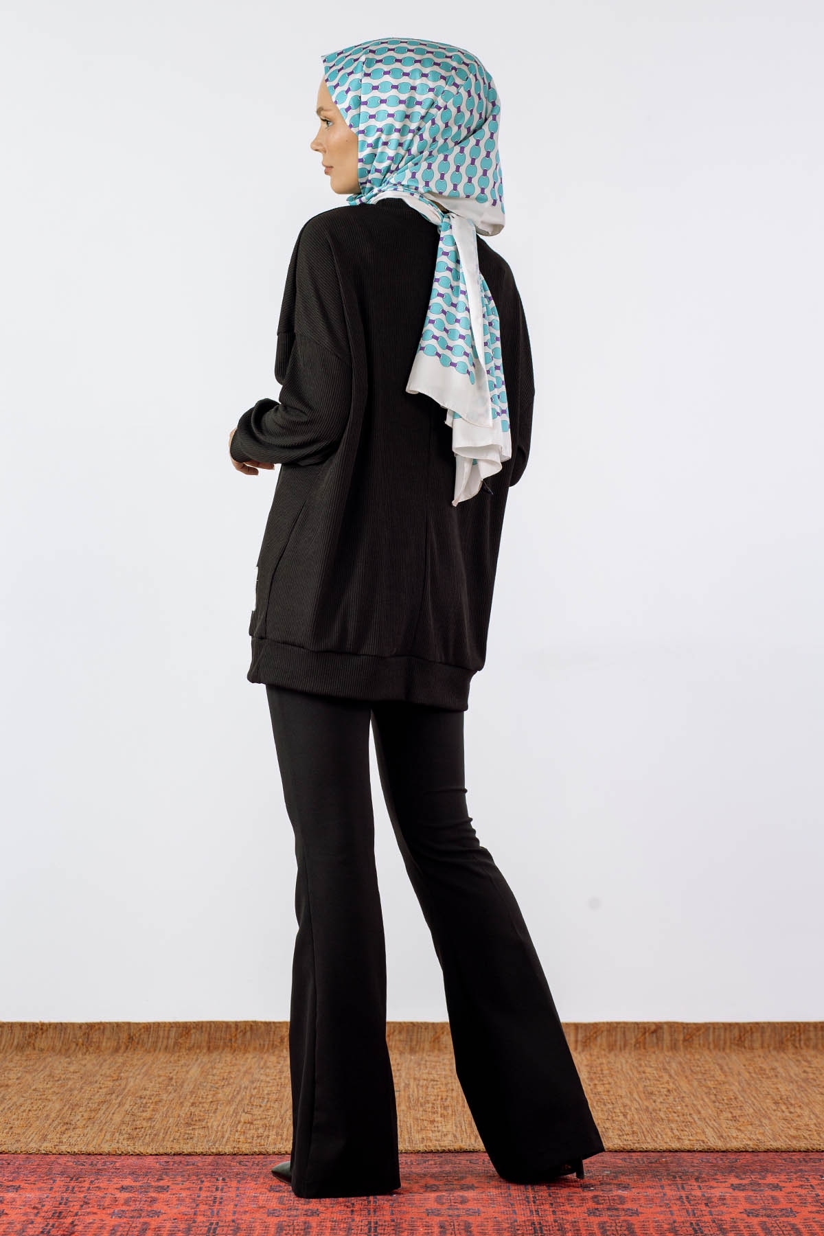 30427 Tunik Tek - Siyah - 4